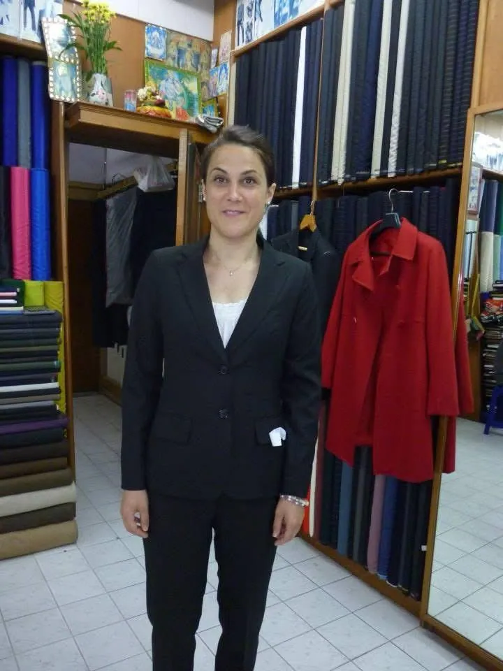 Portrait with refined formal styling