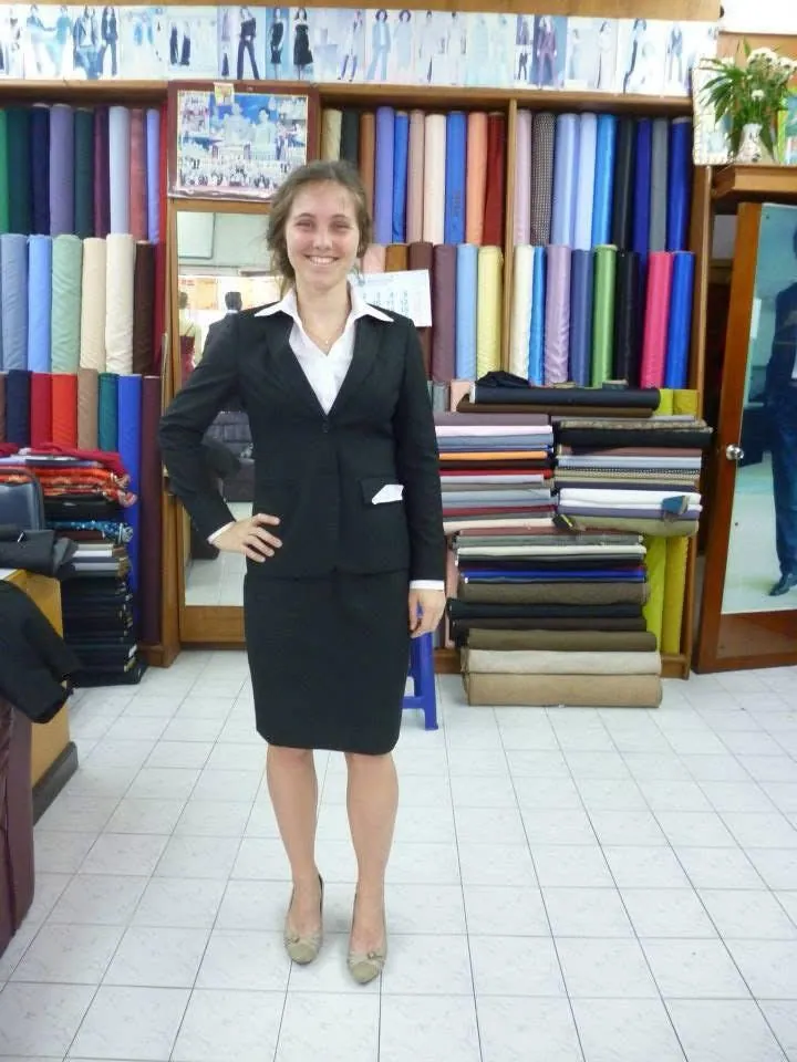 Tailored formal suit portrait